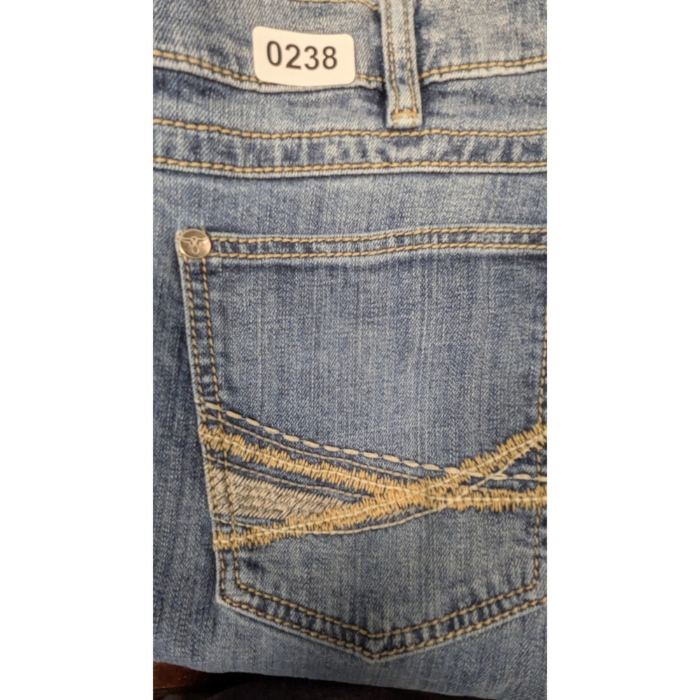 Wrangler 20X Vintage Bootcut Jeans Mens Dark Wash Western No.42 Denim - Picture 9 of 9